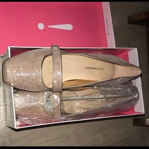 Isaac Mizrahi glitter shoes size 8 NEW in BOX